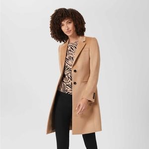 Hobbs Tulsa Wool Camel Coat